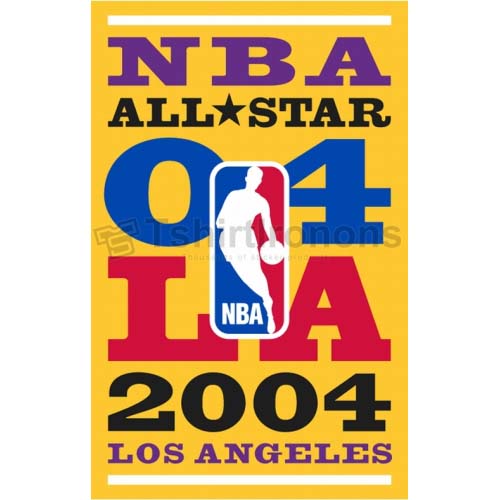 NBA All Star Game T-shirts Iron On Transfers N863 - Click Image to Close